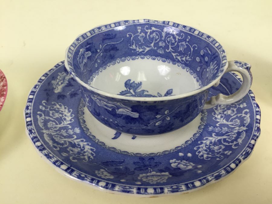 Vintage Cup And Saucer Lot Spode's Shelley Fine Bone China [Photo 4]