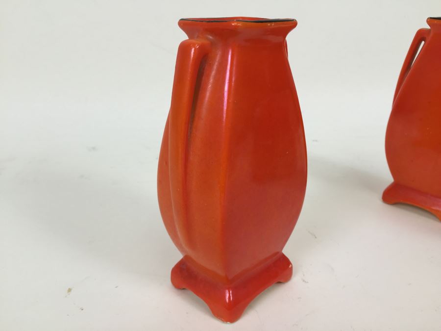 Pair Of Czechoslovakia Vases [Photo 10]
