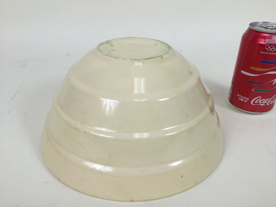 White USA Pottery Bowl [Photo 2]