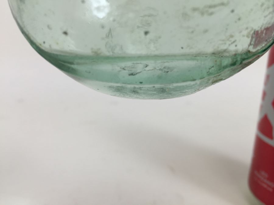 Rare Russian Glass Fishing Net Float With Hammer & Sickle [Photo 6]