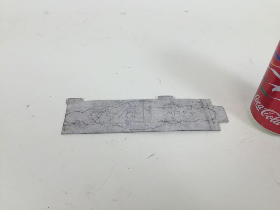 Piece Of Metal From Japanese Seaplane July 16, 1944 [Photo 1]