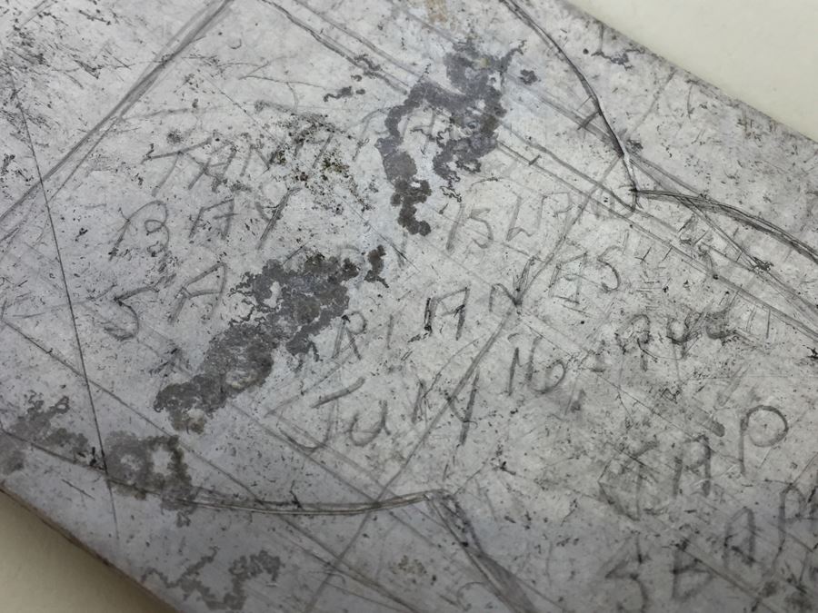 Piece Of Metal From Japanese Seaplane July 16, 1944 [Photo 7]