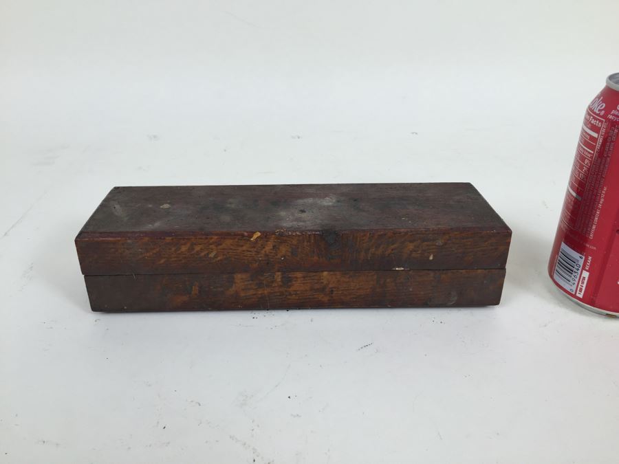Vintage Sharpening Stone With Box [Photo 1]