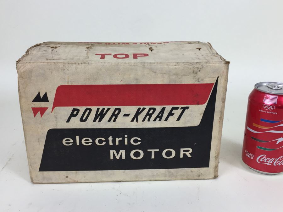 Powr-Kraft Electric Motor Model 83-4520BM 1/4 HP In Box