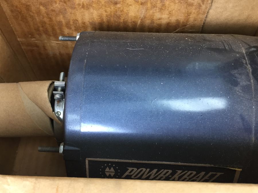 Powr-Kraft Electric Motor Model 83-4520BM 1/4 HP In Box [Photo 3]