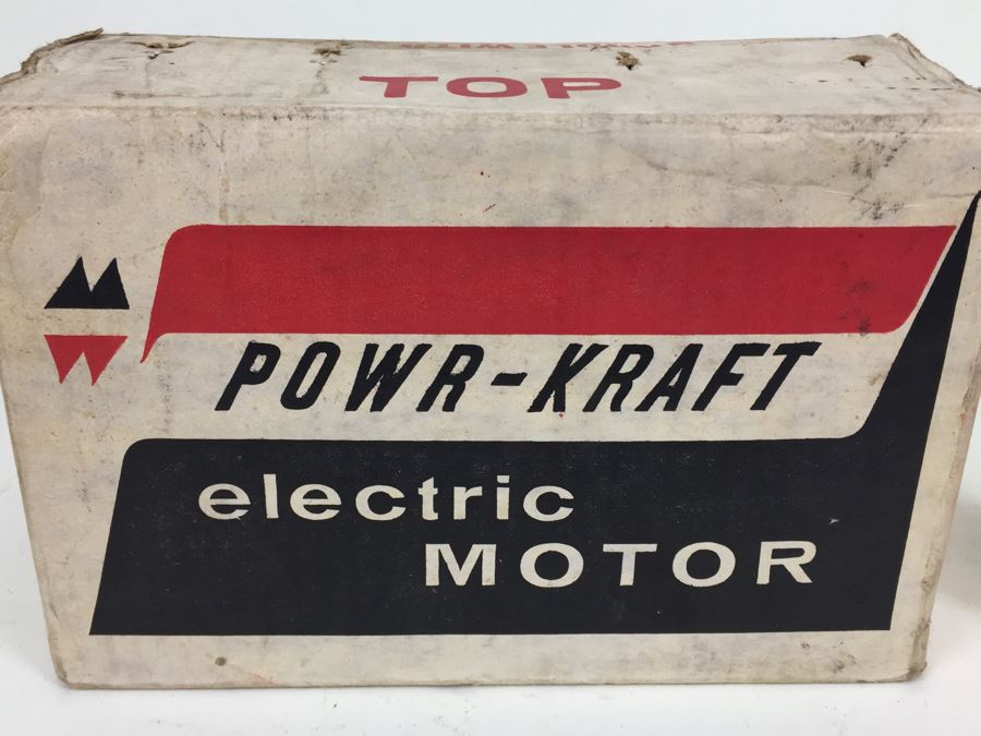Powr-Kraft Electric Motor Model 83-4520BM 1/4 HP In Box [Photo 4]