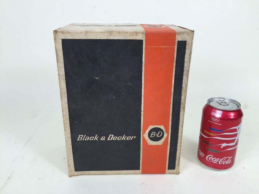 Vintage Black & Decker Jig Saw With Box