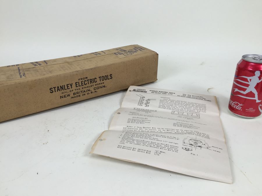 Stanley Electric Tools Dovetail Kit In Box