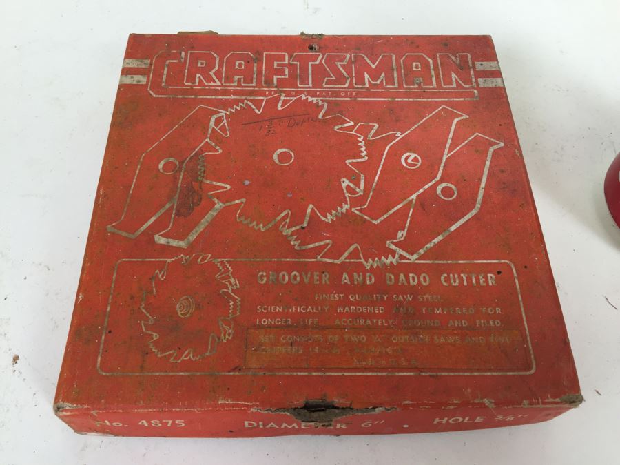 Craftsman Groover And Dado Cutter In Box No. 4875 6' Dia [Photo 4]
