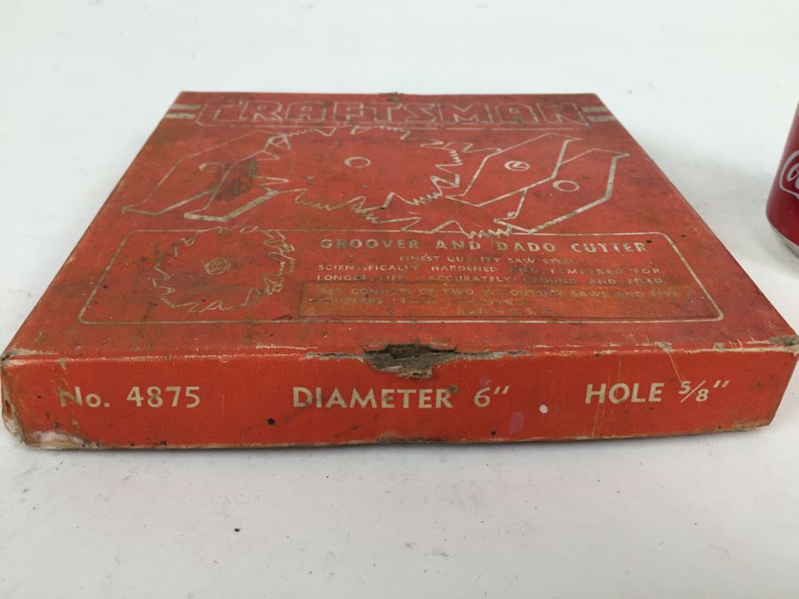 Craftsman Groover And Dado Cutter In Box No. 4875 6' Dia [Photo 5]