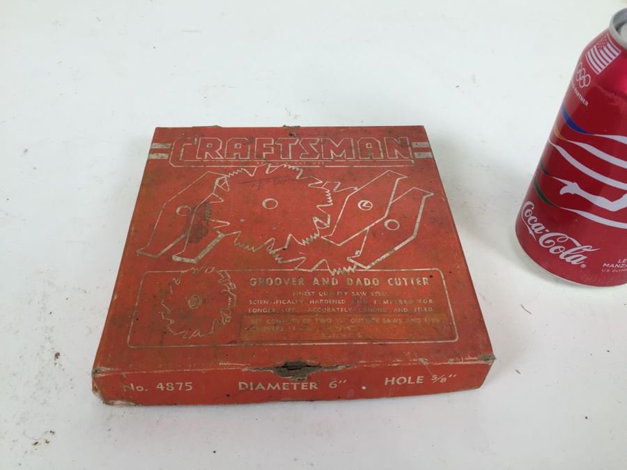 Craftsman Groover And Dado Cutter In Box No. 4875 6' Dia