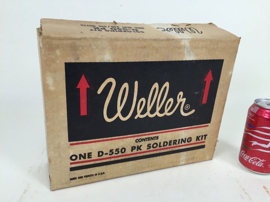 Weller Soldering Kit D-550 PK With Original Box Appears New