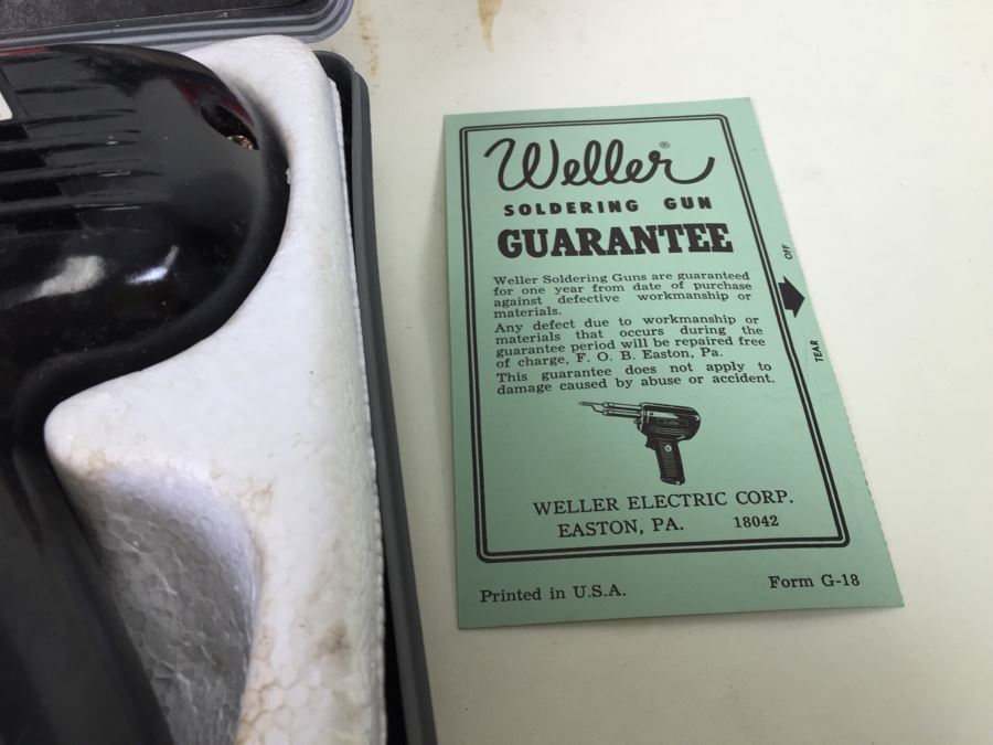 Weller Soldering Kit D-550 PK With Original Box Appears New [Photo 11]