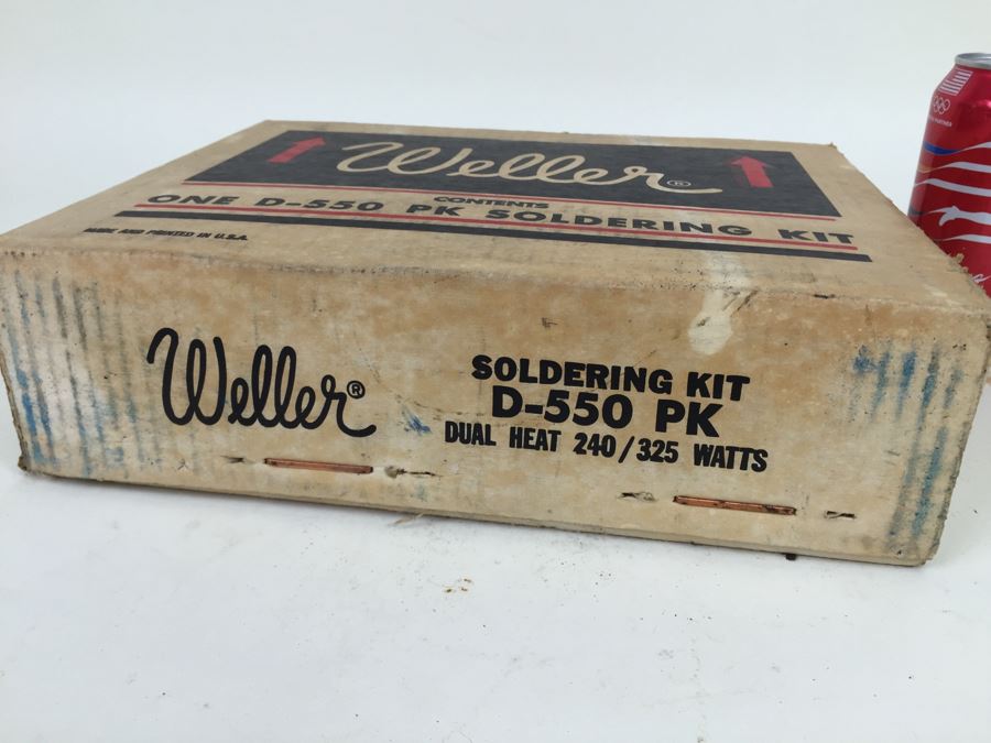 Weller Soldering Kit D-550 PK With Original Box Appears New [Photo 4]