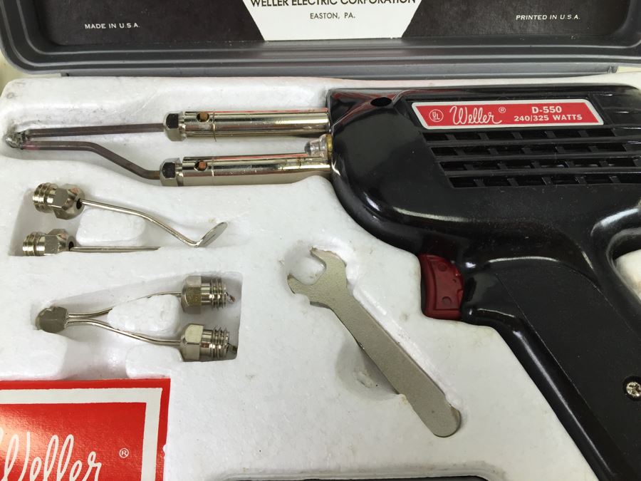 Weller Soldering Kit D-550 PK With Original Box Appears New [Photo 7]