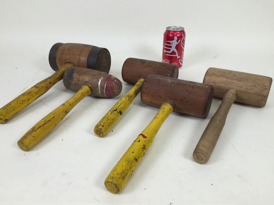 Collection Of Various Wooden Mallets [Photo 1]