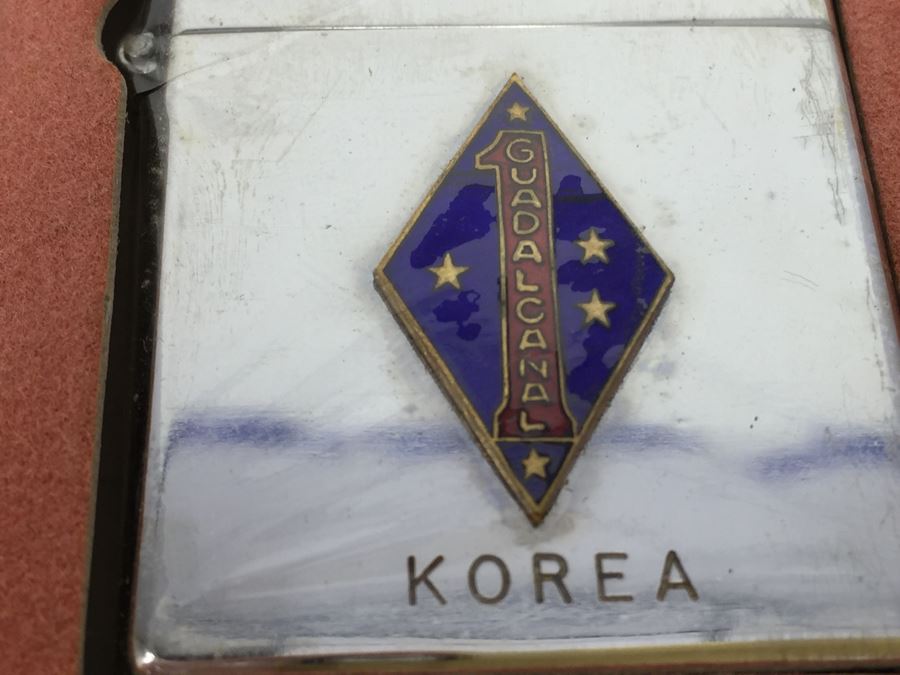New Military Guadalcanal Korea Crown Lighter [Photo 4]