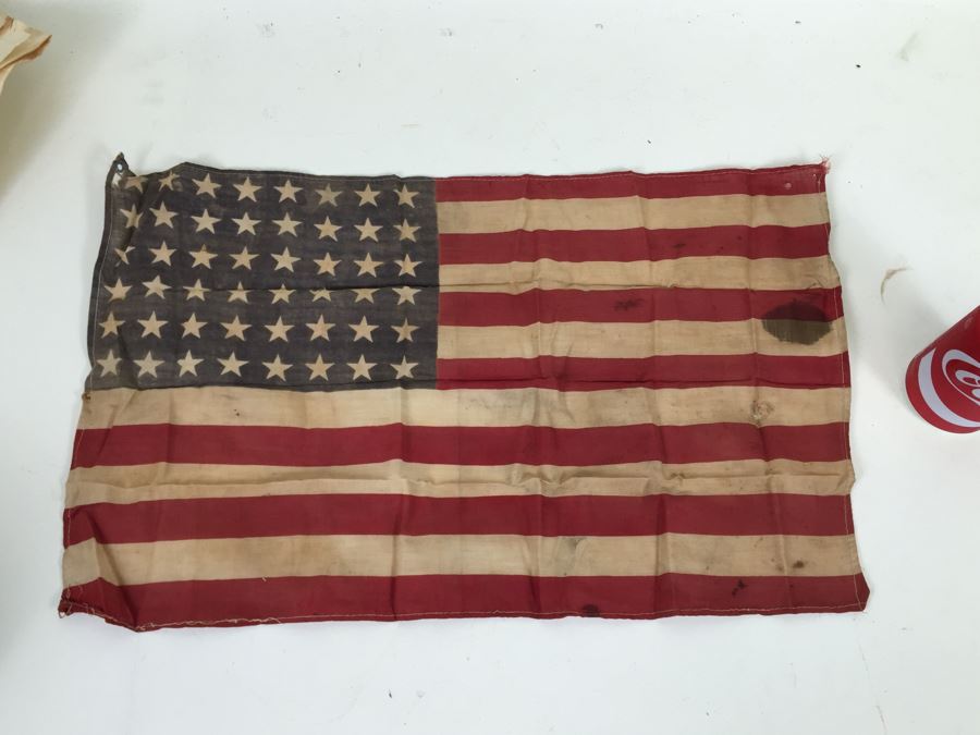 Vintage 48 Star United States Flag