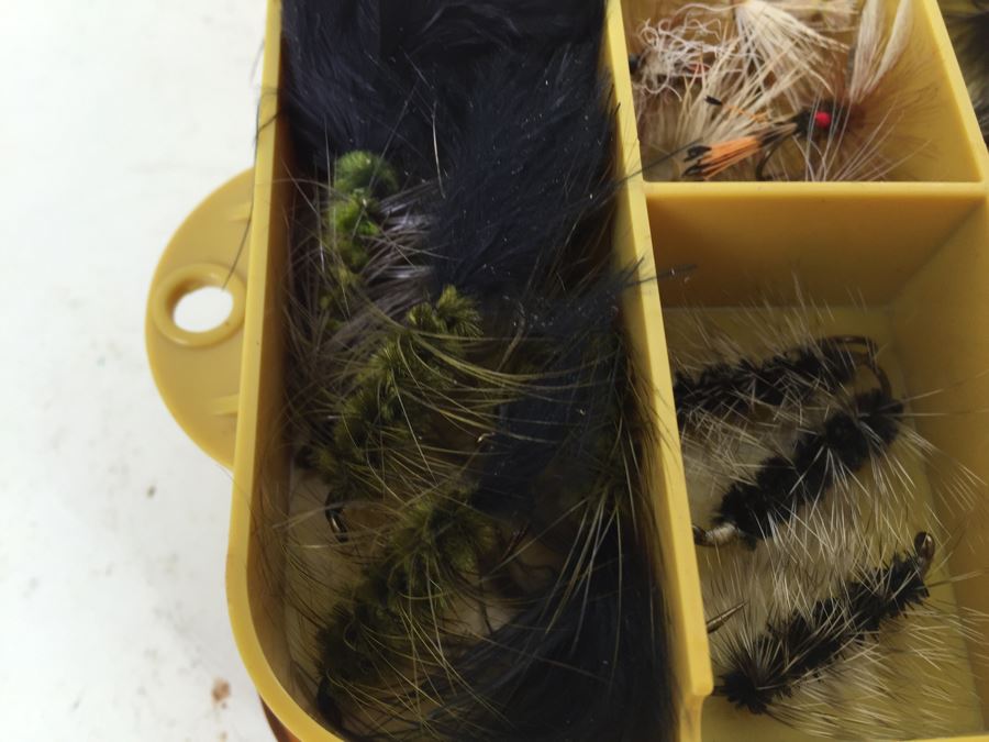 Plano Double-Sided Tackle Box Filled With Fishing Flies And Fishing Lures [Photo 5]
