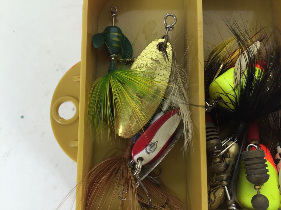 Plano Double-Sided Tackle Box Filled With Fishing Flies And Fishing Lures [Photo 9]