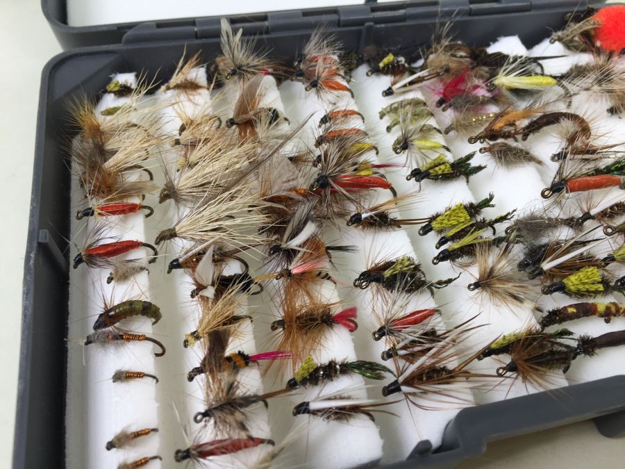 Tons Of Fly Fishing Flies With Gear And Cabela's XL Fishing Vest [Photo 22]