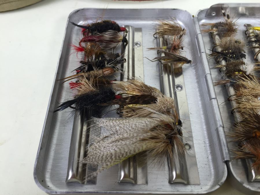 Tons Of Fly Fishing Flies With Gear And Cabela's XL Fishing Vest [Photo 13]