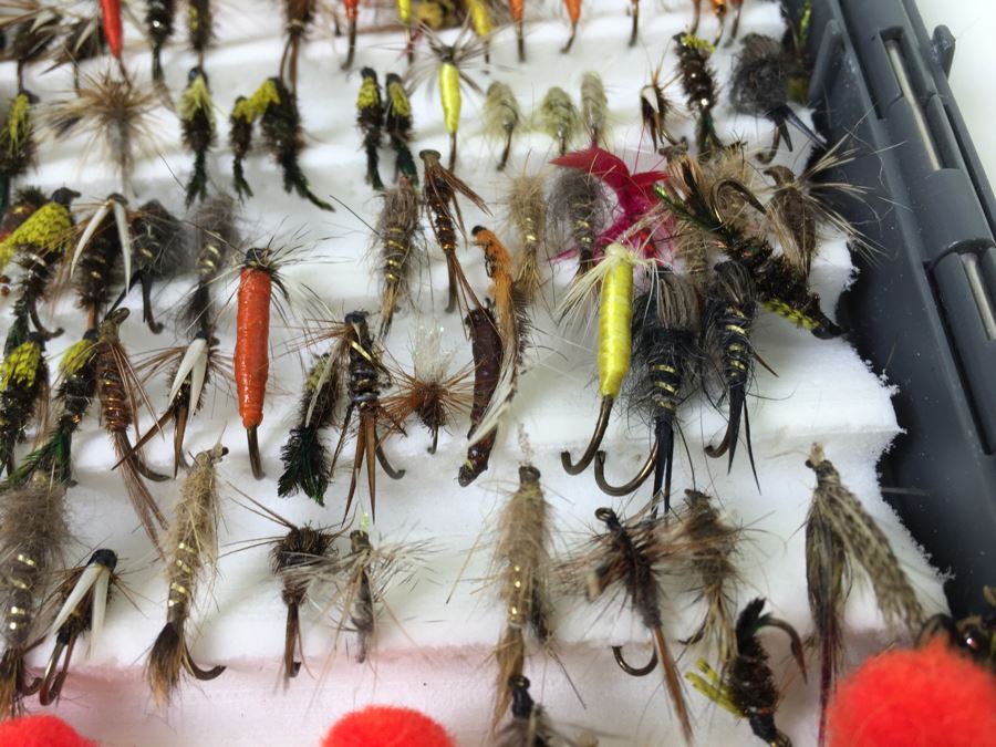 Tons Of Fly Fishing Flies With Gear And Cabela's XL Fishing Vest [Photo 20]