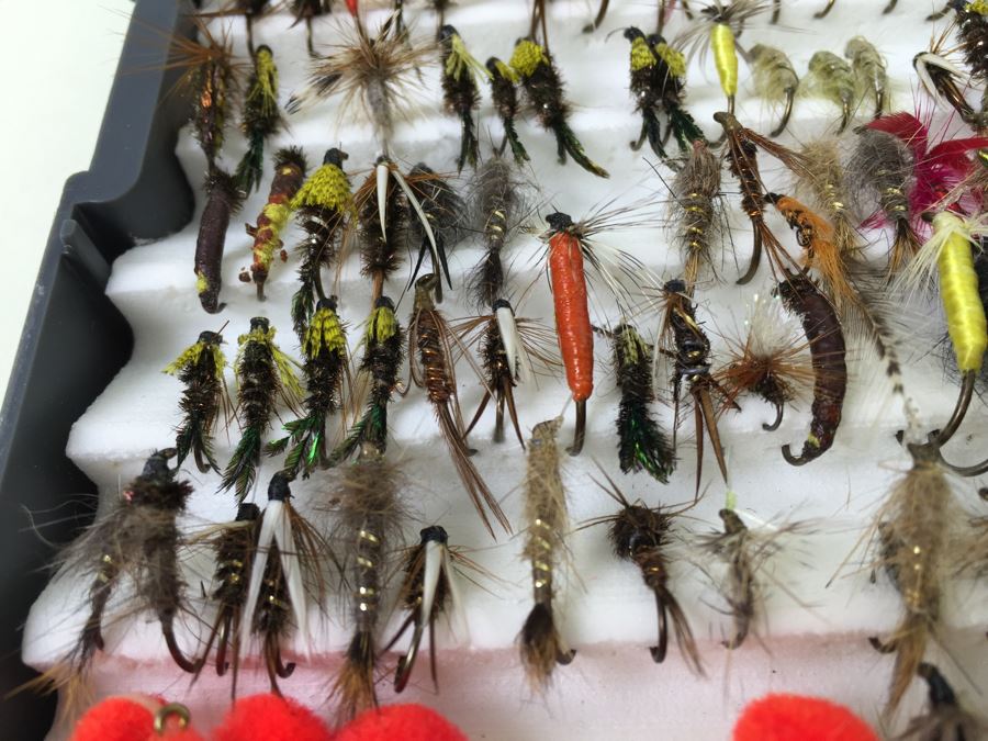 Tons Of Fly Fishing Flies With Gear And Cabela's XL Fishing Vest [Photo 19]
