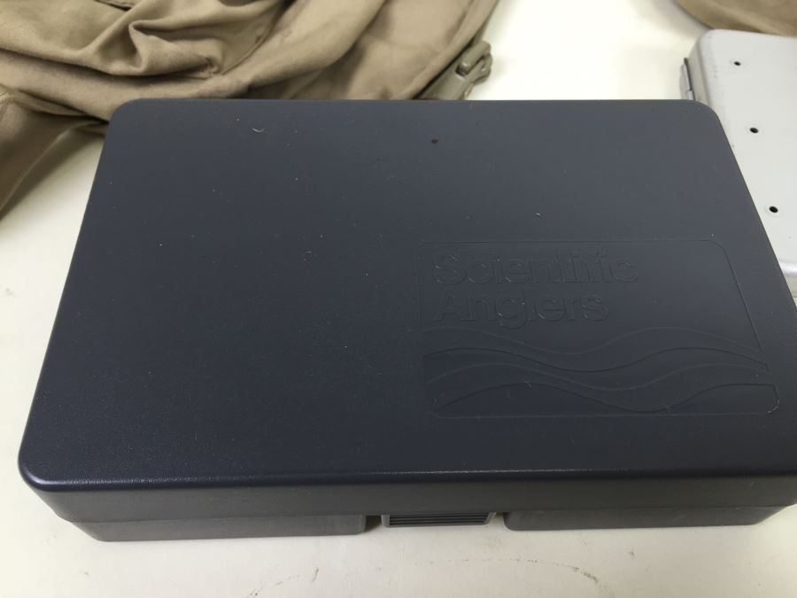 Tons Of Fly Fishing Flies With Gear And Cabela's XL Fishing Vest [Photo 16]