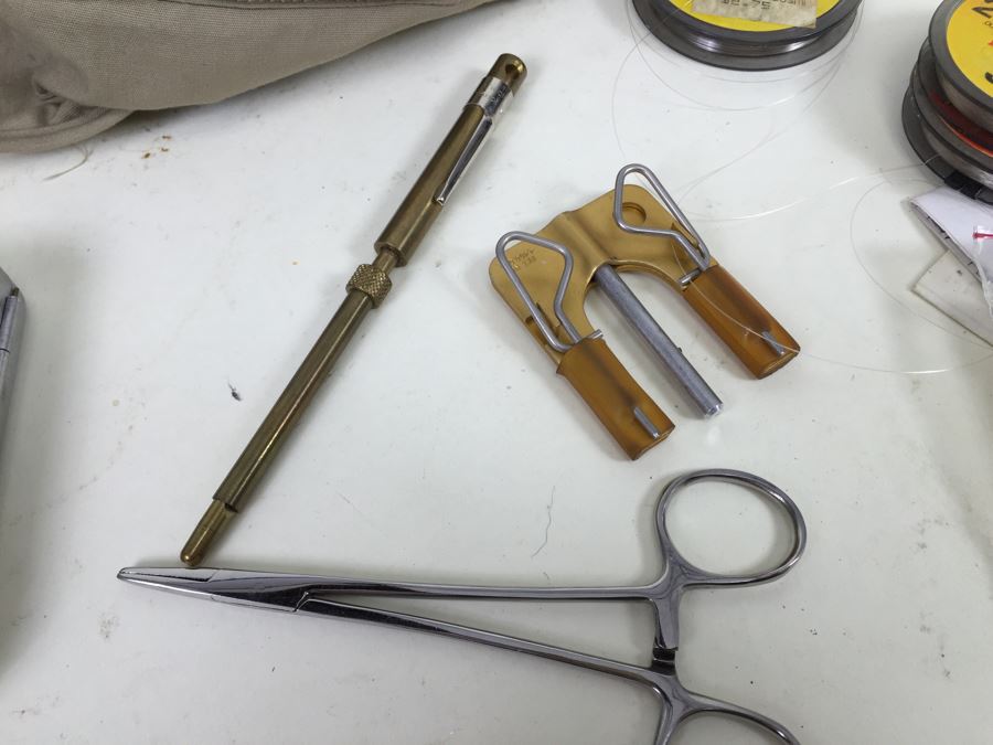 Tons Of Fly Fishing Flies With Gear And Cabela's XL Fishing Vest [Photo 7]