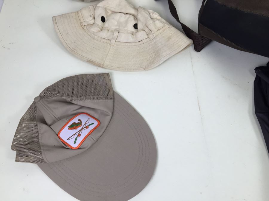 Cabela's 2XL Rain Jacket And Pants Plus Cabela's Wetsuit Waders With Booties And Accessories [Photo 6]