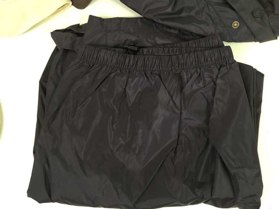 Cabela's 2XL Rain Jacket And Pants Plus Cabela's Wetsuit Waders With Booties And Accessories [Photo 11]