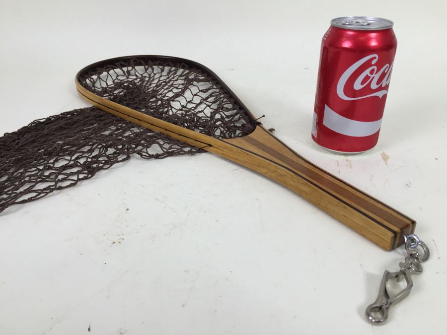 Wooden Fly Fishing Net [Photo 4]