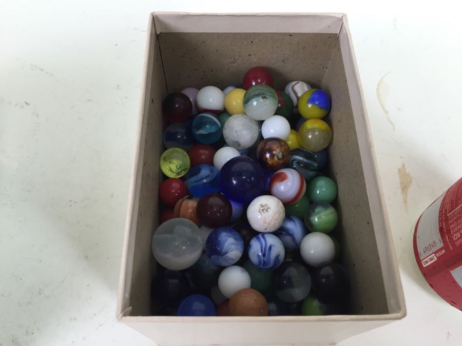Vintage Glass Marble Lot [Photo 1]