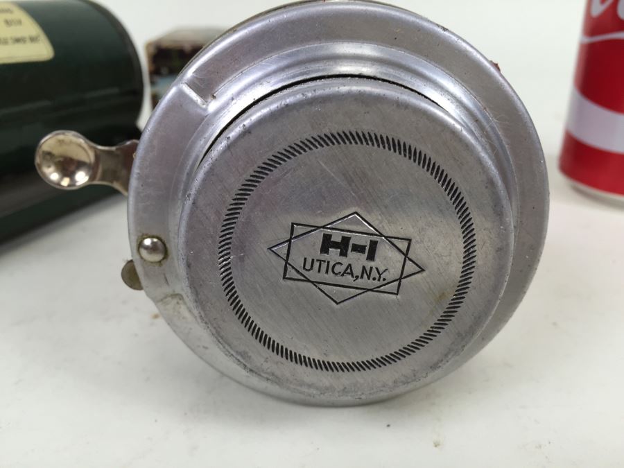 Hi Revolving Bait Box Plus Hi Horrocks Ibbotson Automatic Fly Fishing Reel Utica, NY [Photo 8]