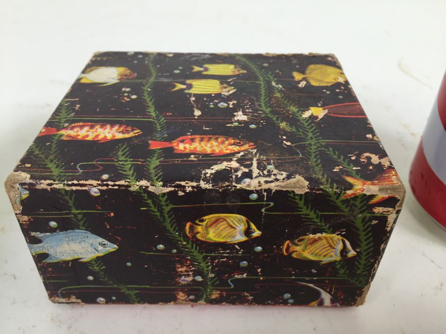 Hi Revolving Bait Box Plus Hi Horrocks Ibbotson Automatic Fly Fishing Reel Utica, NY [Photo 6]