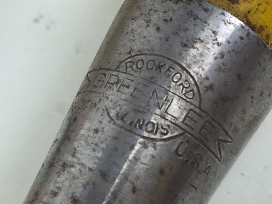 Lot Of Woodworking Wood Carving Hand Chisel Tools Greenlee Stanley Craftsman [Photo 3]