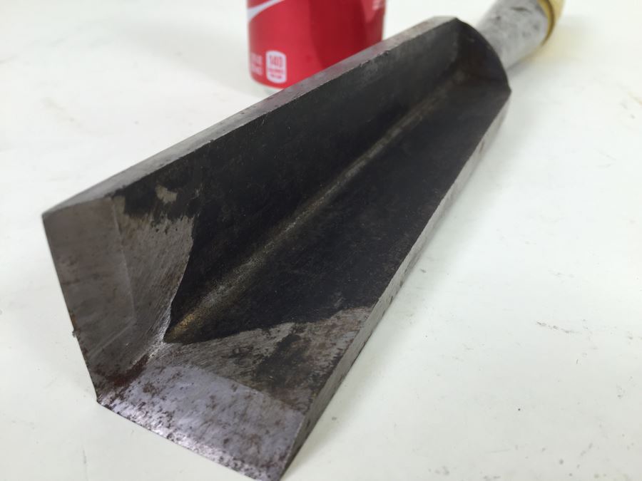 Large Woodworking Wood Carving Hand Chisel Tool [Photo 6]