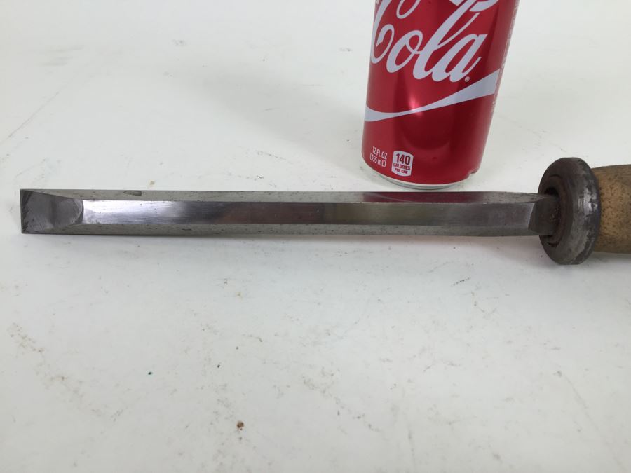 Large Woodworking Wood Carving Hand Chisel Tool [Photo 2]