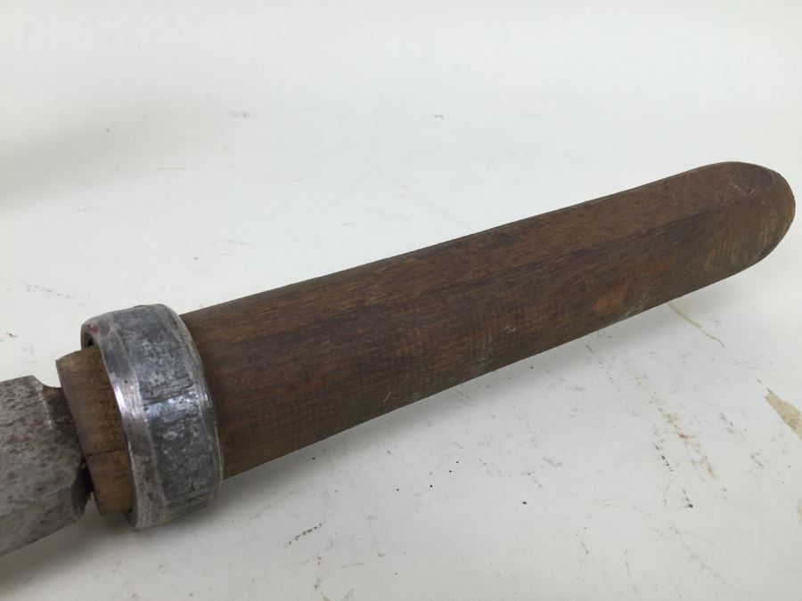 Large L. I. & J. White 1837 Woodworking Wood Carving Hand Chisel Tool  [Photo 11]