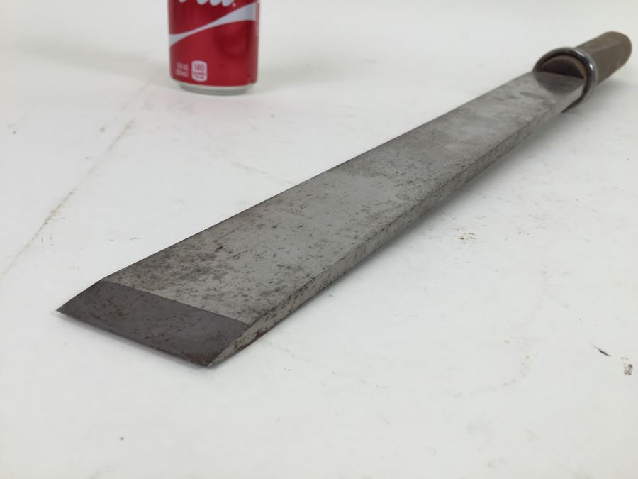 Large L. I. & J. White 1837 Woodworking Wood Carving Hand Chisel Tool  [Photo 8]