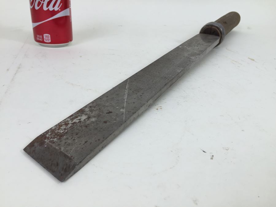 Large L. I. & J. White 1837 Woodworking Wood Carving Hand Chisel Tool  [Photo 9]