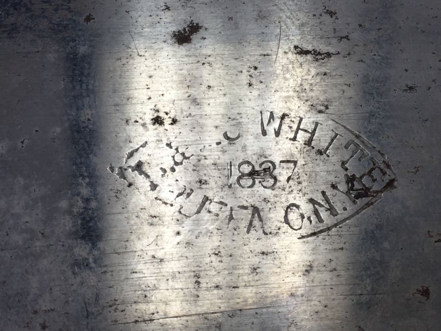 Large L. I. & J. White 1837 Woodworking Wood Carving Hand Chisel Tool  [Photo 6]