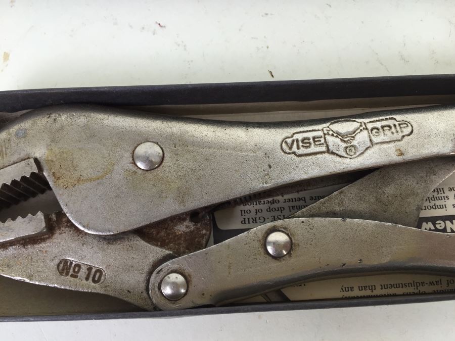 Vise-Grip Wrench Petersen Mfg Co With Box [Photo 3]