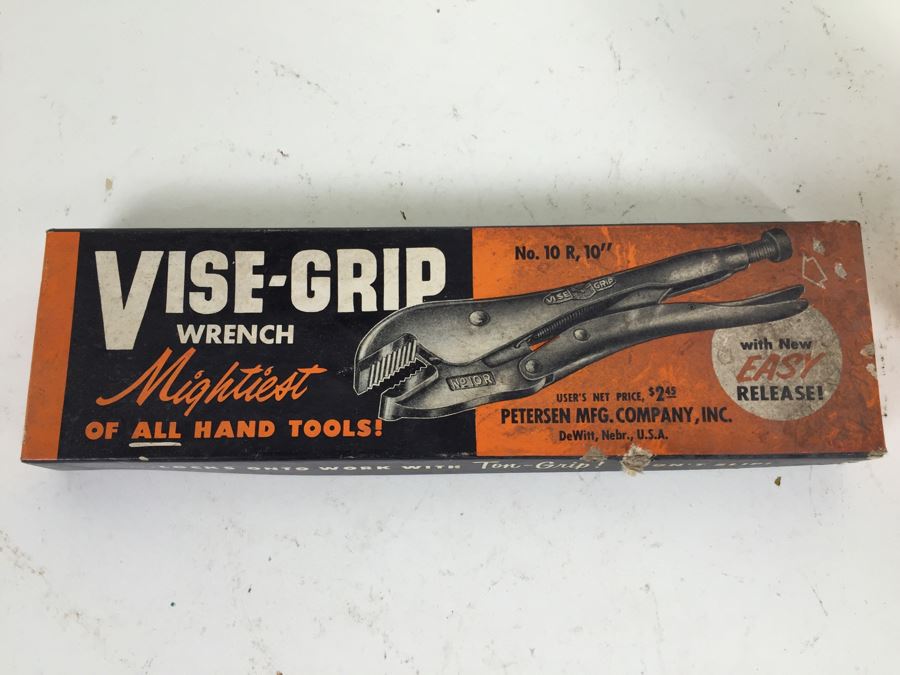 Vise-Grip Wrench Petersen Mfg Co With Box [Photo 4]