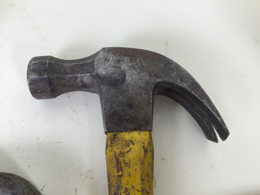 Lot Of Vintage Hammers Cheney Hammers Vaughan Wards Master Craftsman [Photo 10]