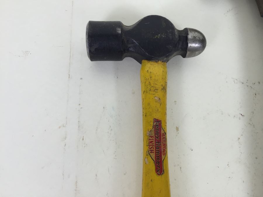 Lot Of Vintage Hammers Cheney Hammers Vaughan Wards Master Craftsman [Photo 4]