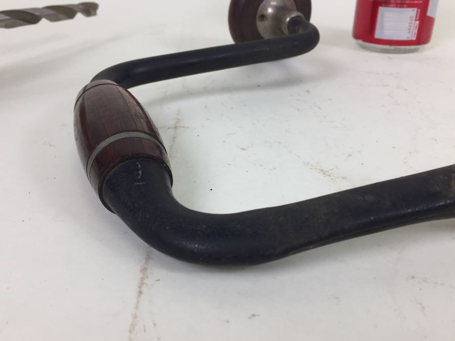 Pair Of Vintage Hand Drills Miller Falls Tools No. 120B And Fray No. 112 [Photo 18]