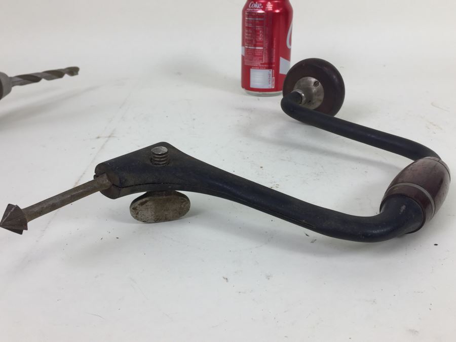 Pair Of Vintage Hand Drills Miller Falls Tools No. 120B And Fray No. 112 [Photo 19]