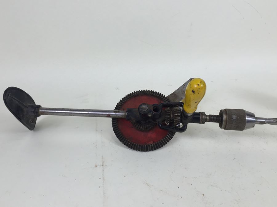 Pair Of Vintage Hand Drills Miller Falls Tools No. 120B And Fray No. 112 [Photo 13]